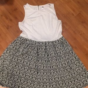 XXL STRETCHY WORK DRESS HIGH WAIST